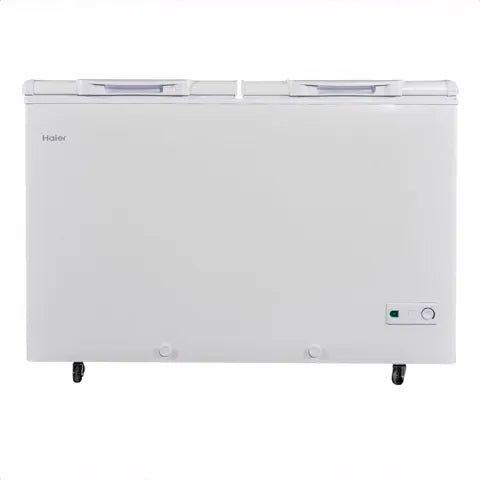 Haier Deep Freezer HDF-385H Double Door 385 Ltr White