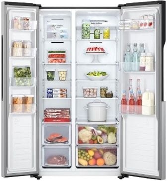 LG GR-FB587 18 CFT Side By Side Inverter Refrigerator